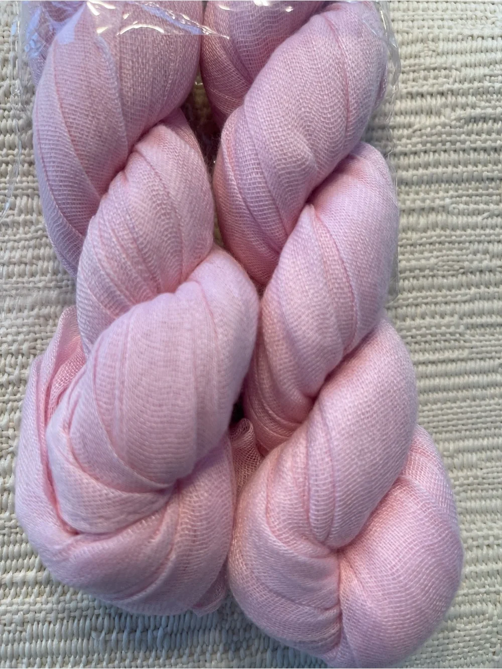 Pink Cheesecloth Table Runner 10FT/35 x 120 Inch Sheer Fabric Set of 6 NEW🌼